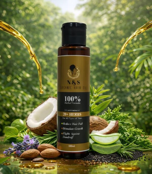<b>Organic Hair Oil<b>