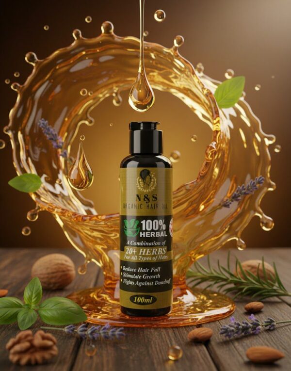 <b>Organic Hair Oil<b>