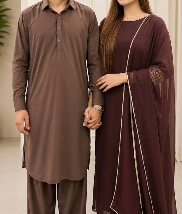 Nayab Couple Twinning Set